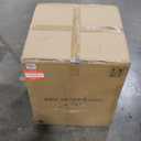 Kante 18.1",20.5",22.4" H Tall Round Concrete Planters Set of 3, Outdoor Indoor Modern Decorative Plant Pots with Drainage Hole & Rubber Plug for Home & Garden Natural Concrete