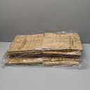 12x12x10in Water Hyacinth Storage Basket Large, Folding Cube Woven Wicker Storage Basket for Shelves, Pantry Baskets Organization and Storage, Kitchen Storage Baskets, Large Rattan Basket Set of 3