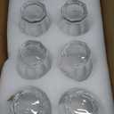 Maredash Rock Bar Stackable Beverage Glasses  Set Of 8 Dishwasher Safe Drinking Glasses For Soda, Juice, Milk, Coke, Beer, Spirits 4.5oz Durable Tempered Glass Water Tumblers