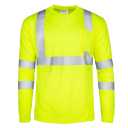 White Knight Safety Shirt High Visibility Reflective Yellow Long Sleeve 2XL