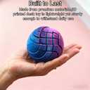 3D Printed Fidget Ball Toy, Sensation Stress Decrease Gear Sphere Fidget Toy with Liquid Flow Effect, Twistable Desk Toys for Anxiety Relaxation Office Home Travel (Green)