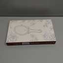 Hasipu Travel Makeup Mirror with 3 Color Lights, 1X/10X Double-Sided Magnifying Mirror, Rechargeable Beauty Mirror with Touch Control, Portable 3 in 1 Vanity Mirror Tabletop Handhold Hanging (Blue)