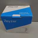 Zeyzer Black Bathroom Fan 110 CFM 1.0 Sone 5.9" Duct Square Ceiling or Wall Mount Ventilation Exhaust Fan for Bathroom/Corridor/Office/Laundry Room/SHop