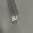 4 Pack Cabinet Protectors for Kitchen Cabinets, 18" Length Clear Cabinet Door Protector Edge Guard 3/4" Thick for Kitchen Drawer Fronts, Slip-On Plastic Edge Guard to Protect Sink & Trash Drawer | Clear PVC Edge Guard with 3/4" Thickness and 0.65" Height, Slip-On Plastic Edge Guard to Protect Sink & Trash Drawer