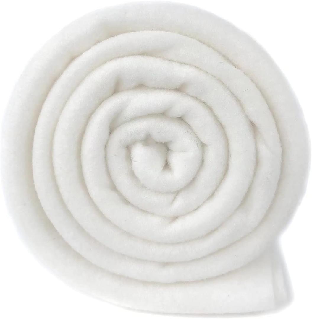Wool Quilt Batting 45"x60" for Patchwork Quilts Quilting 100% Merino Throw Size