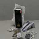 Keyless Entry Fingerprint Door Lock with Keypad and Handle for Home, Rental, Garage, Office and Hotel (Silver Smart Lock)