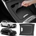 Car Center Console Gear Shift Panel Protector Cover Silicone Sticker Interior Washable Wrap Kit Fit for Mercedes Benz GLC X254 GLC260 GLC300 GLC300e GLC43 AMG 2023 2024 2025 Accessories, Black