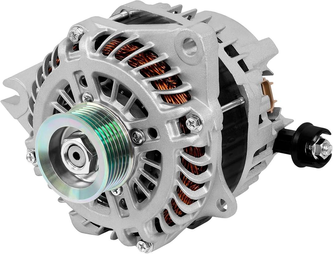 Alternator 12V 175Amp V6 Compatible with Ford Taurus/Explorer/Flex/Taurus 2013-2018 (3.5L) Compatible with Lincoln MKS 2012-2016,MKX& MKT (3.7L),Police Interceptor Sedan 2017(3.5L)#11688N