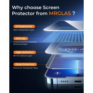 MRGLAS Screen Protector 4 Pcs