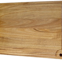 Extra Large Acacia Wood Cutting Board 20 x 14 Inch - Caperci Better Kitchen Chopping Board with Juice Groove & Handle Hole for Meat (Butcher Block) Vegetables and Cheese