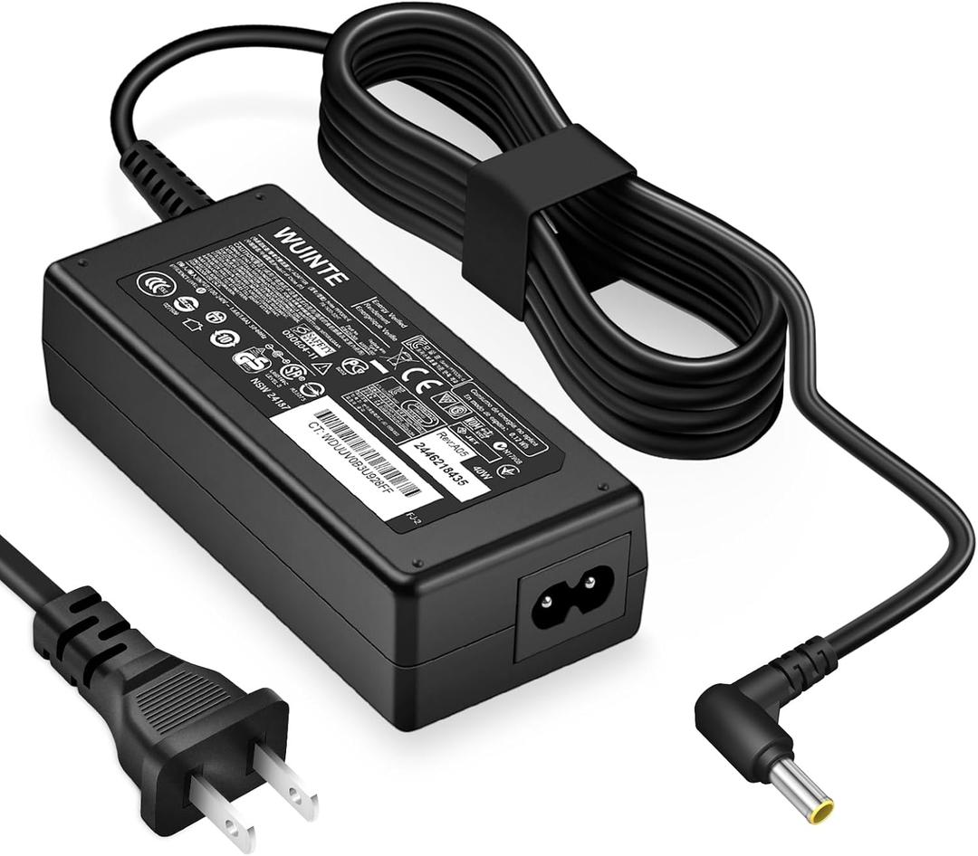 Charger for LG Monitor Power Cord - 40W DC Power Supply for LG Electronics Monitors 19" 20" 22" 23" 24" 27" 32" LCD LED HD TV Monitor Widescreen Replacement Power Adapter Cord