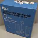 AQQA Aquarium Electric Power Sponge Filter,3W/5W Silence Submersible Foam Filter,Sponges Bio Ceramic Media Balls Double Filter for Saltwater Freshwater Fish Tank (M) (M5W for 15-55 gallon))