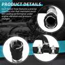Outus 4 Pcs 20765678 Engine Heater Hose Assembly Compatible with Acadia/Traverse/Saturn Outlook Replacement