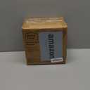 HOME ZONE Security Solar Post Cap Lights - Decorative Glass LED Outdoor 4x4 (3.5 x 3.5 in.) Post Lights, Bronze (2-Pack) (Brown)