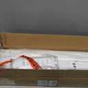 White 12 Inch Twin Bed Frames with Gaskets, Metal Twin Size Bed Frame No Box Spring Need, Heavy Duty Steel Platform Support, Round Corner Desgin, Reserved Holes, Storage Space, Noiseless
