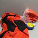 48 Inch Giant Herding Ball with Cover Anti Burst Ball Please Watch VCR for How to Inflation Large Horse Toys for Horse Stall Entertainment Play, Pump Included(Red-Black)