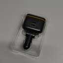 12V/24V 2-Socket 6 in 1 Cigarette Lighter Splitter with Voltage Detection, Alanph 145W Car Charger Adapter Dual USB QC3.0 &Type-C PD45W Fast Charging (6-Port)