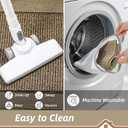 BEQHAUSE Indoor Door Mat 20" x 32", Dirt Trapper Door Mats Non-Slip Entryway Rugs Washable, Resist Dirt Absorbent Welcome Mat, Low Profile Floor Mats for Front Back Door and Entryway, Taupe