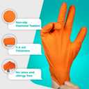 General Medi Nitrile Industrial Gloves with Raised Diamond Texture, 100 Count Thick (XL)
