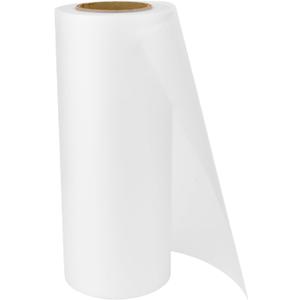 DTF Transfer Film Roll 13" x 328ft,Double Sided Glossy Clear PreTreat PET Heat Transfer Paper, Cold and Hot Peel, Direct to Film for T-Shirts Textile