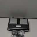 Jensen Modern Wireless Under Cabinet Kitchen Universal Bluetooth Music System, FM Radio, Clock LCD Digital Display , Built-in Hands-free Mic & Speakers (Includes Mounting Hardware)