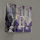 Crest 3D White Brilliance Luminous Purple Teeth Whitening Toothpaste, 4.6 oz Pack of 3, Anticavity Fluoride Toothpaste, Fights 100% More Surface Stains, 24 Hour Active Stain Prevention