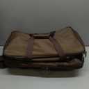 MILADA Expandable Checked Luggage Collapsible Duffle Bag 68L-98L, Coffee, Large