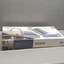 Moen Wetherly Spot Resist Brushed Nickel Two-Handle Widespread Bathroom Faucet with Valve Included, Bathroom Faucets for Sink 3-hole Deck Mounted Setup, WS84855SRN (Pack of 1)