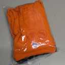 LXKIKMM Baby Toddler Boy Astronaut Costume Space Suit Cosplay Party Jumpsuit Halloween Rompers (12-18 Months, Orange)