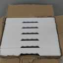 Bed Tray Table with Folding Legs, Bamboo Breakfast in Bed for Kitchen Serving Tray, Sofa, Eating, Used As Laptop Desk Snack Tray (6 Pack, White Color)