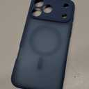 Magnetic for iPhone 17 Pro Max Case, Full Camera Protection, Compatible with MagSafe, Military-Grade Shockproof, Anti-Slip, Matte Slim Cover for i Phone 17 Pro Max Phone Case 6.9", Blue