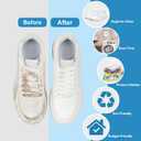 Shoe Washing Machine Bag: Laundry Shoe Bag for Washer and Dryer - 2pc Reusable Shoe Cleaning Bag for Sneaker Tennis Shoes Unstain Cleaner Kit (Yellow 2pcs)