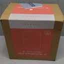 CROWNFUL Mini Fridge, 4 Liter/6 Can Portable Cooler and Warmer Personal Refrigerator for Skin Care, Cosmetics, Beverage, Food,Great for Bedroom, Office, Car, Dorm, ETL Listed (White)