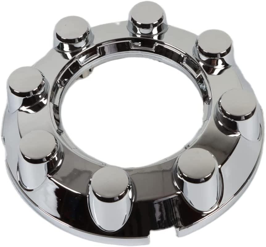 Front F250 F350 SD 4x4 Chrome Wheel Center Hub Caps 8 Lug Rim Lug Cover Hubs
