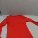Natural Uniforms Women's Long Sleeve Extra Wide Scoop-Neck T-Shirt Under Scrub L