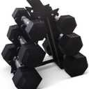 Dumbbell Weights Set, Home Gym Equipment Set, Portable Weighted Exercise Dumbbells for Fitness, Training, and Lifting Workouts