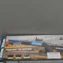 Realistic Toy Shotgun Suitable for Nerf Gun's Dart - with Double Barreled Shooting, Sight, 40 Soft Darts, 40 Suction Cup Dart, Foam Blasters Hunting Rifle Toy Gun for Kids Outdoor Play Shooting Game