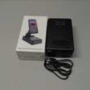 Gifts for Men Women, Phone Stand with Bluetooth Speaker, HD Surround Sound Speaker, Compatible with all iPhone/Android phones iPad Kindle, Cool Gadget Gift for Men Women Dad Mom Christmas Birthday (Black)