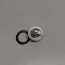 EZ-FLO Lift-n-Turn Bath Drain Assembly Kit, 1-1/2 in. x 11.5 Coarse Thread, 2-7/8 in. OD Flange, 5/16 in. Tapped Zinc Body, Chrome Plated, 35233