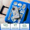 Premium 250Pcs Argentina Theme Stickers, Waterproof Vinyl Stickers | 250 Unique Designs, Argentina Theme Decals for Water Bottles Laptops Phone Cases Scrapbooks Party Favors & Travel Accessories, 200 Pcs