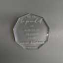 Employee Appreciation Awards for Coworker Employee of The Month Trophy Acrylic Thank You Gift Bulk Be Proud of The Work You Do Keepsake for Retirement Farewell