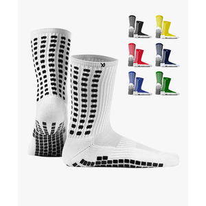 Lux Dual Grip Socks - Soccer Grip Socks for Men and Women. GripArray Performance & Comfort Small