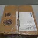 (2-Pack) AR-PRO 6 x 1.5 Flat Free Solid Rubber Wheel Assemblies - Replacement Hand Truck Wheels with Ball Bearings and 1/2 Bore Hole Diameter - Heavy-Duty Solid Rubber Wheels 132 lbs Load Capacity
