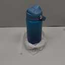 BJPKPK Insulated Water Bottle with Straw Lid, 18oz Thermo Water Bottles with Soft Nozzle, Flex Handle & Non-slip Boot, BPA Free Leak Proof Stainless Steel Metal Thermo, Tumblers, Cups,Vast