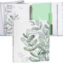 3 Ring Binder - 8.5x11, Full Page Recipe Binder Organizer Set with 25 Recipe Cards & 6 Divider Pages