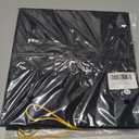 2 x Unisex Adult Matte Graduation Cap with Tassel Year Charm (Black)