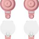 4PC Upgraded M9 Breast Pump Replacement Part, Including 4pcs Double-Layed Diaphragms for Momcozy Upgraded Mobile Flow | Upgraded M9,Breastfeeding Parts, Diaphragms, 4PC Red, Not Original Parts