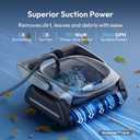 (2026 New) BUBLUE Bubot 800P Gen2 Robotic Pool Cleaner,Pool Vacuum for Inground Pools,with Smart Navigation,App Control& Scheduling,Cleans Floor/Wall/Waterline/Shallow Area,for Pools up to 1,076 Sq.Ft