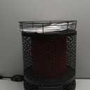 Space Heater, Voice Control Electric Heaters for Indoor Use, 360 Fast Heating 1500W Energy Efficient Portable Heater, Safe & 0dB Quite for Large Room, Desk, Office, Bedroom (Black)