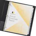 Avery Non-Glare Page-Size Sheet Protectors, Pre-Punched for Use with Tab Dividers, Top Load, 50 Document Protectors (74204)